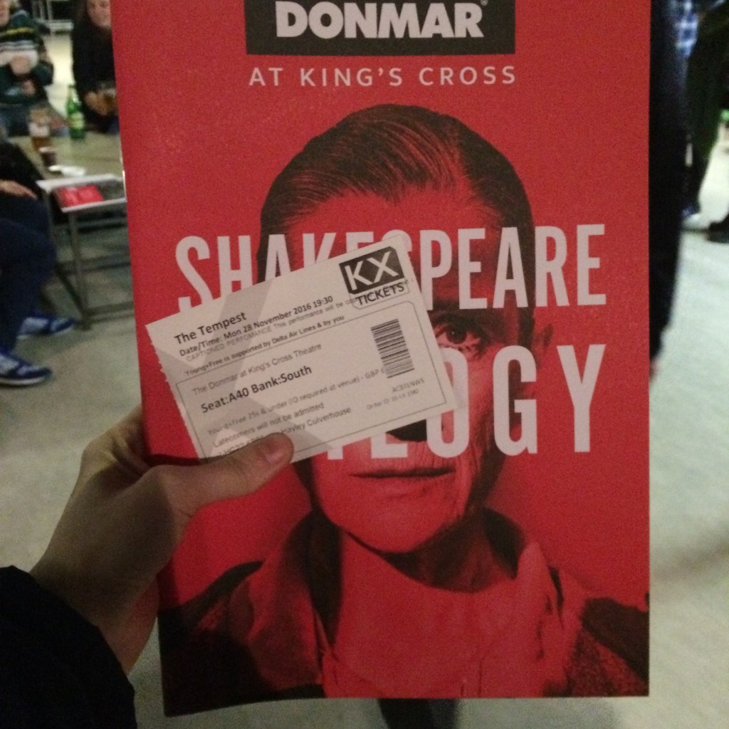 The Tempest @ King’s Cross&nbsp;Theatre