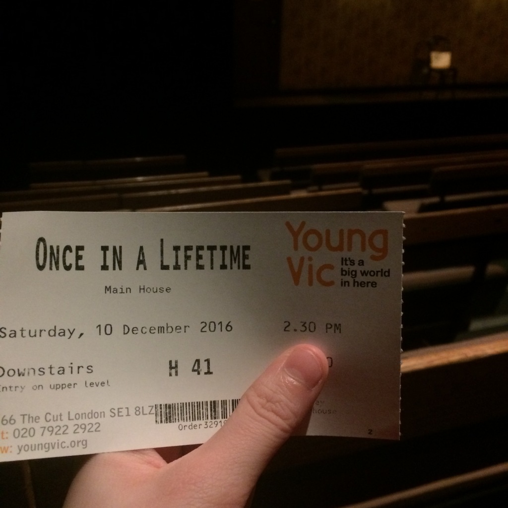 Once In A Lifetime @ Young Vic Theatre