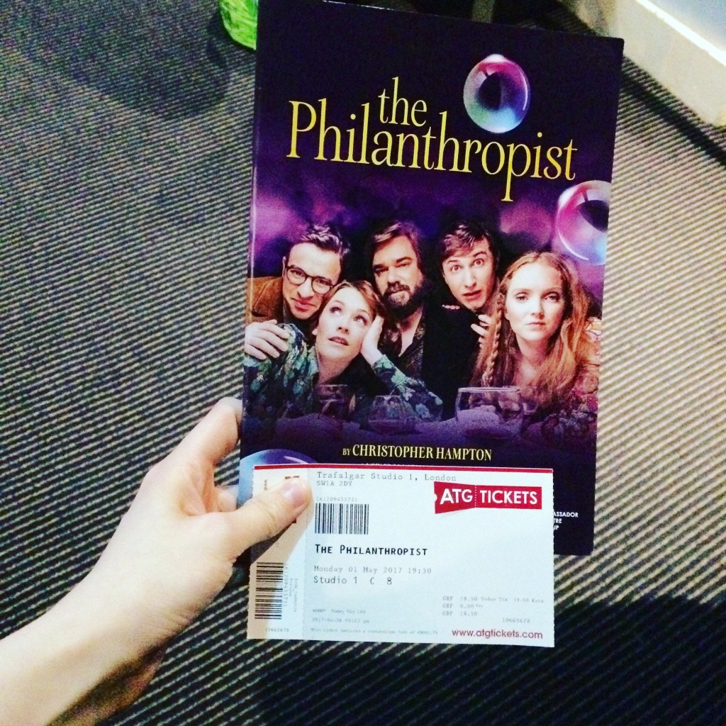 The Philanthropist @ Trafalgar Studios&nbsp;1