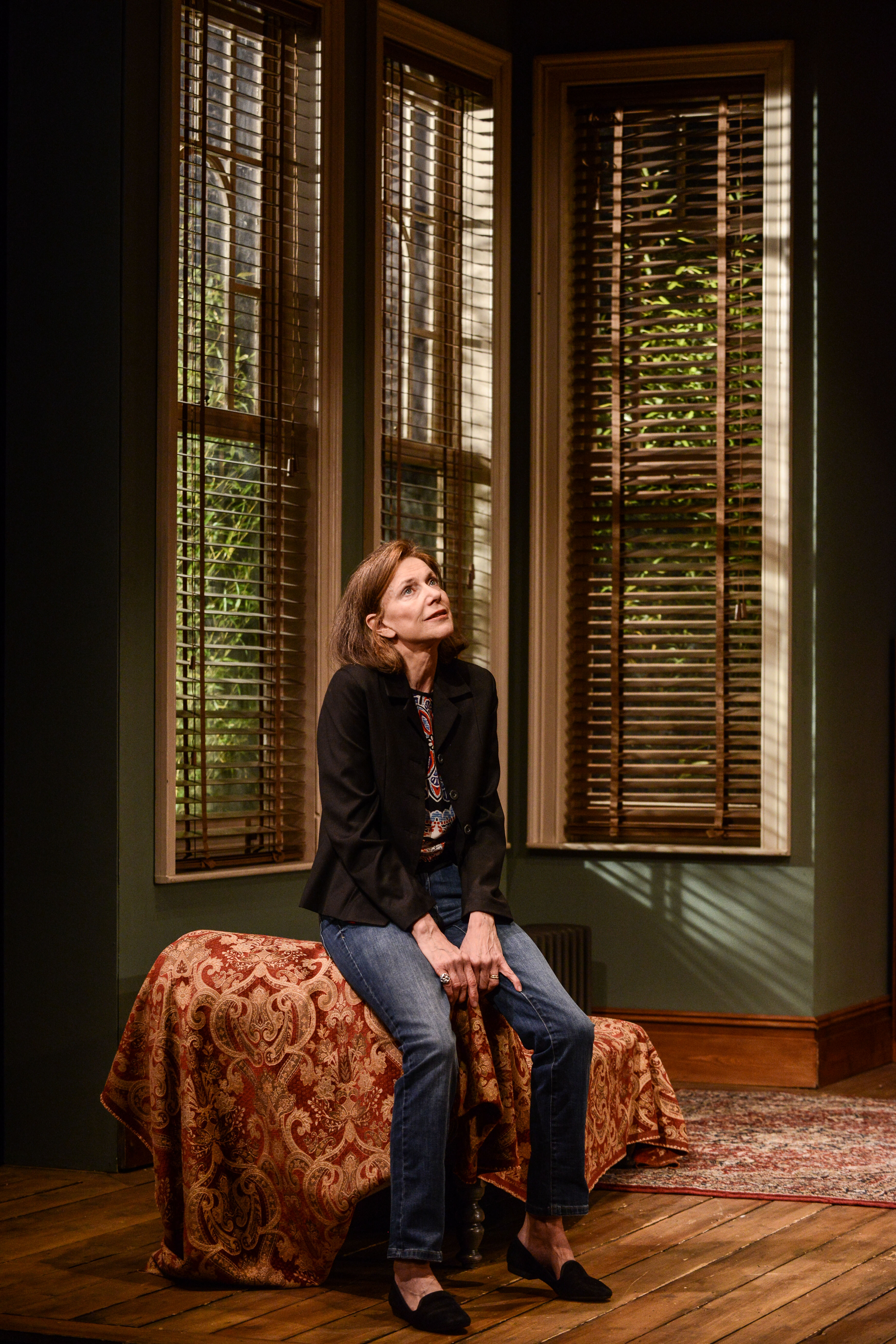 Belinda Lang as Stephanie Abrahams in DUET FOR ONE. Credit Robert Day