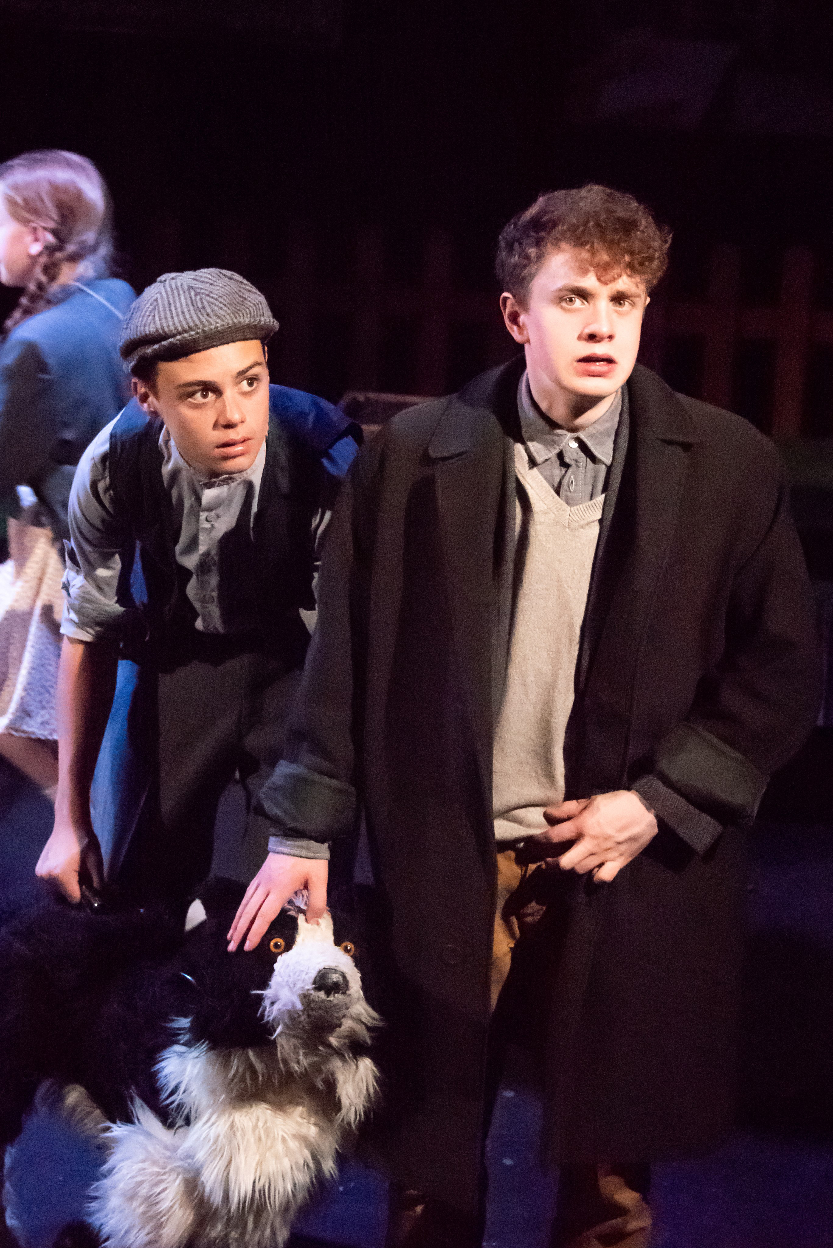 Goodnight Mr Tom Bradley Riches as Sammy James Sampson as Tom Photo Eliza Wilmo.jpg