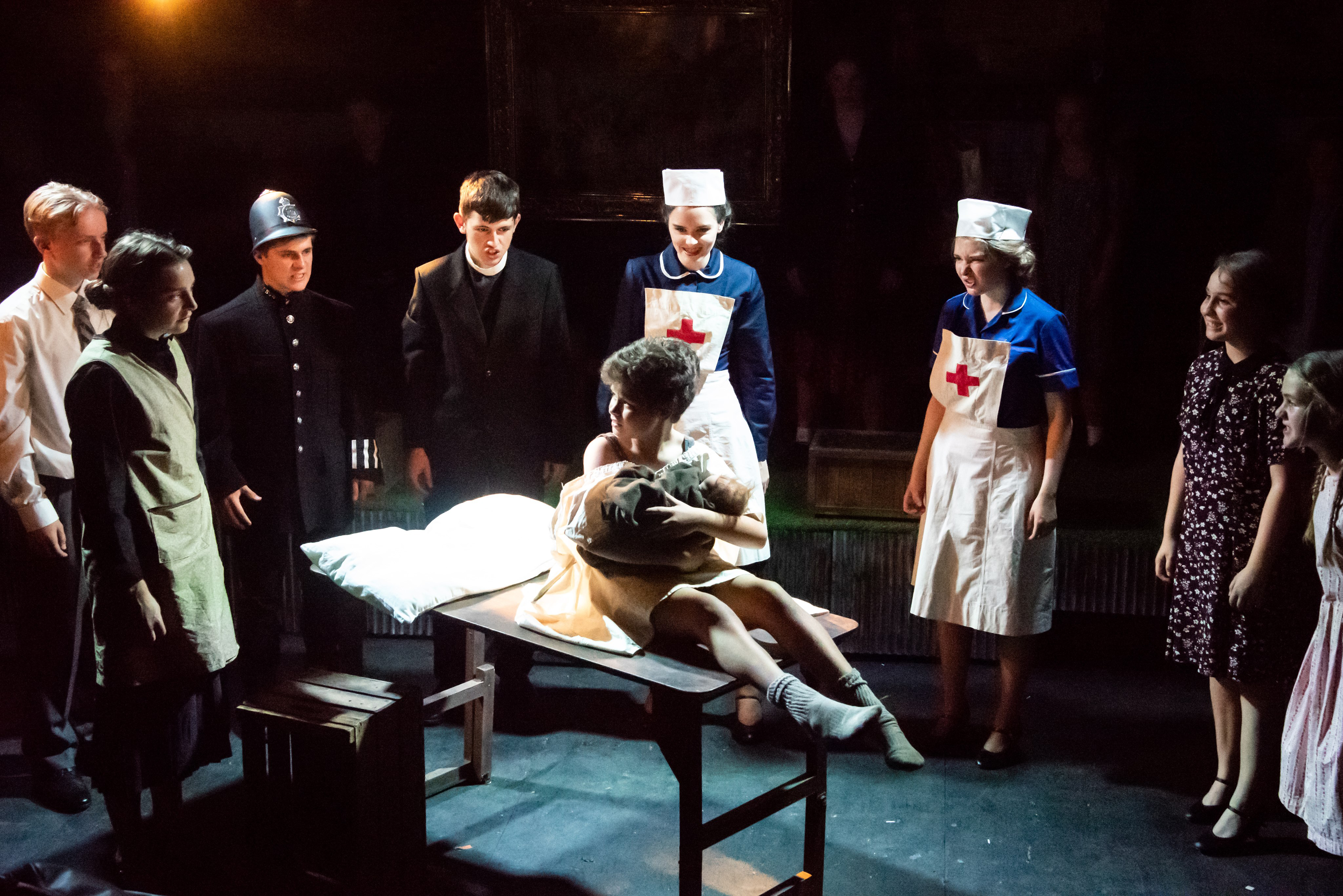 Goodnight Mr Tom Evan Huntley Robertson as William and cast Photo Eliza Wilmo.jpg