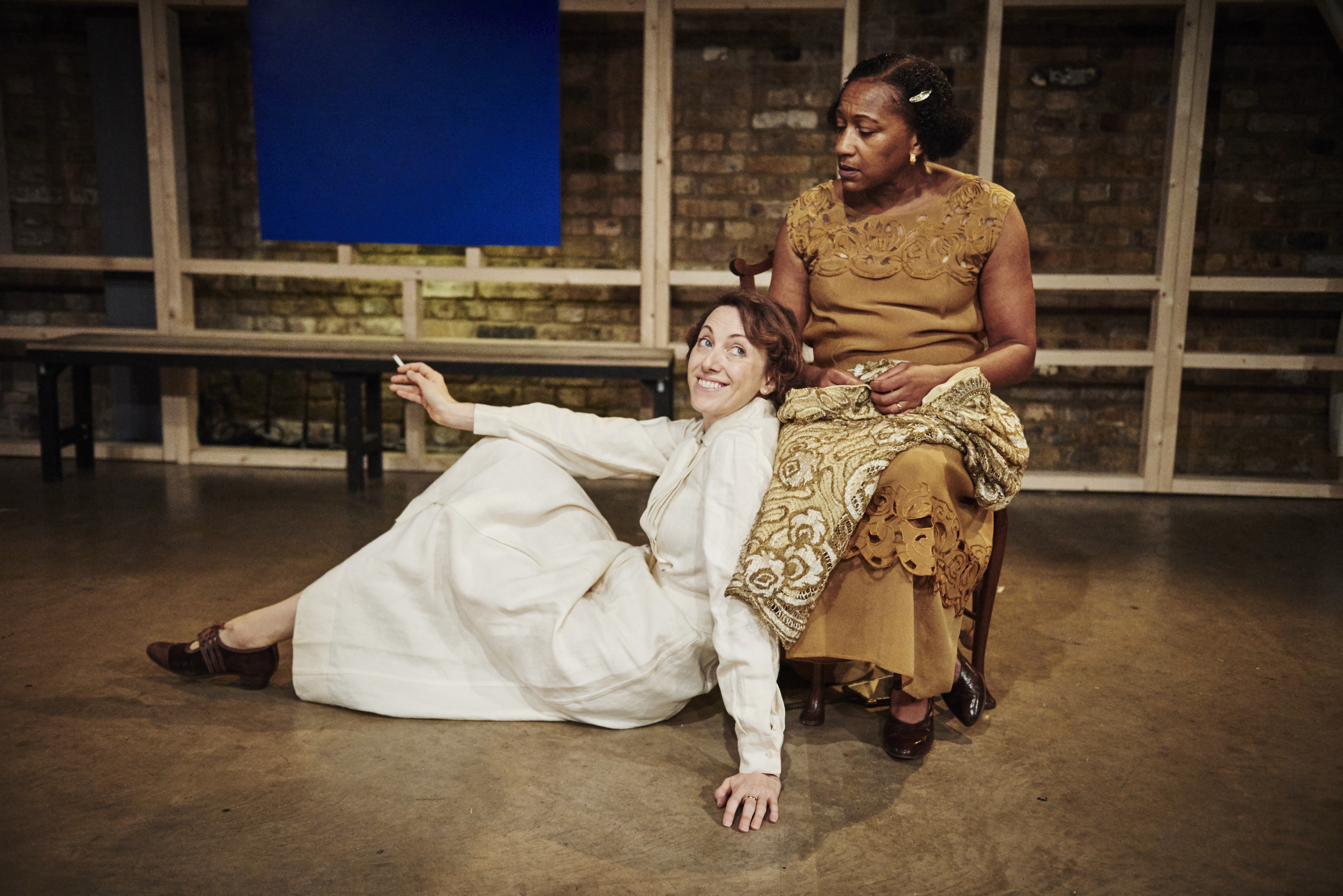 Clare Lawrence Moody (Sally) and Clare Perkins (Clarissa) (c) Ollie Grove