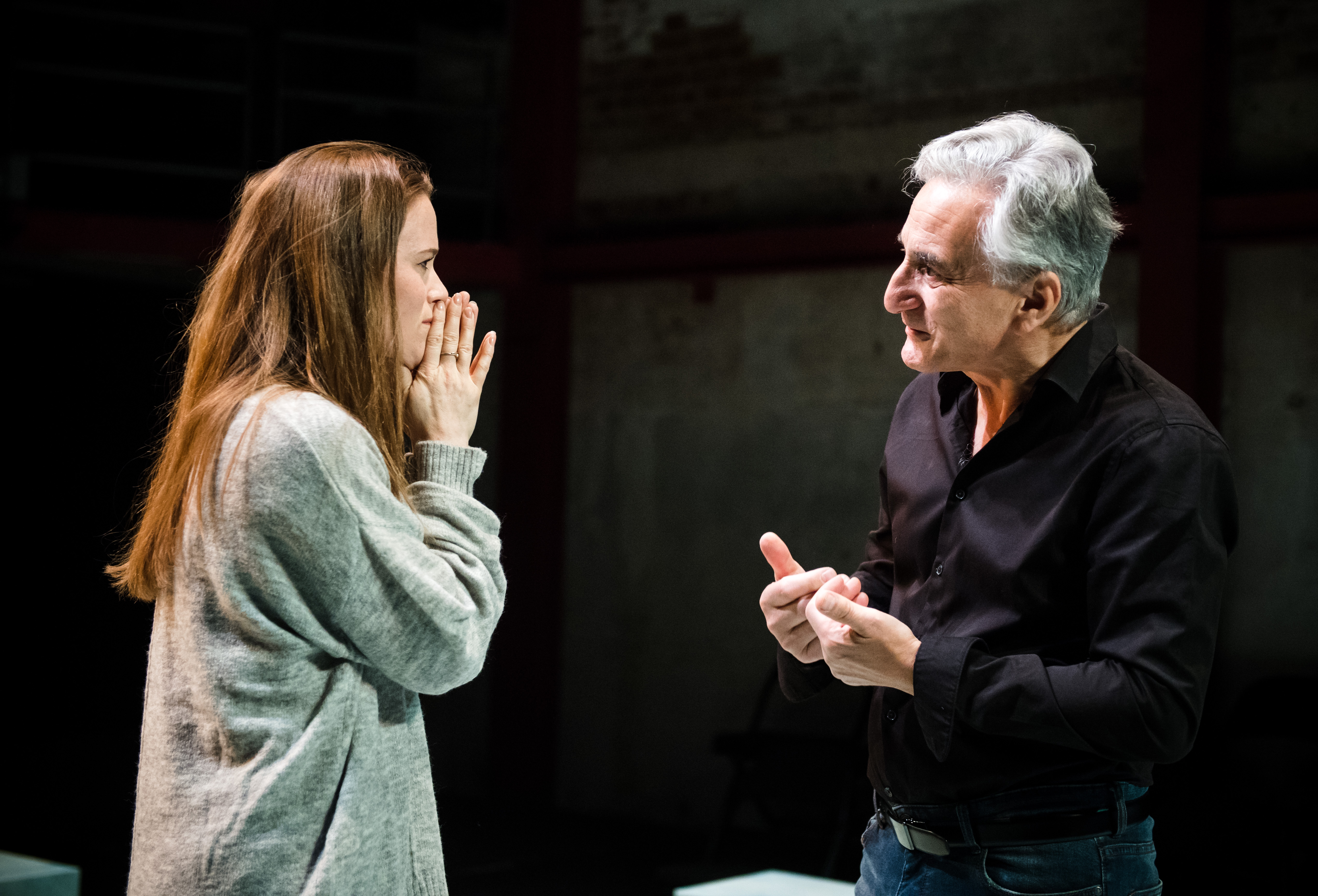 Katie Brayben &amp; Henry Goodman in Honour (Tiny Fires, Park Theatre). Photo by Alex Brenner (3)