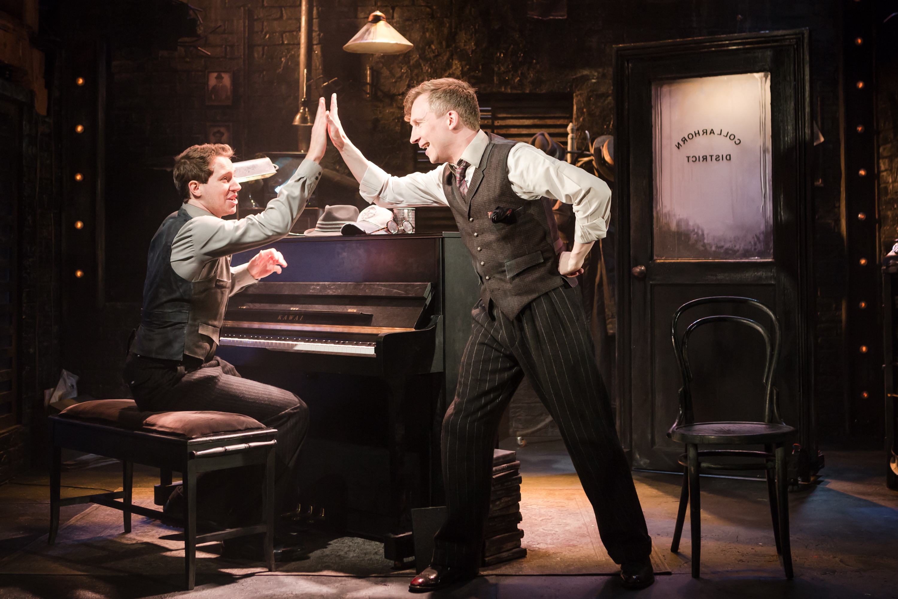 Ed MacArthur and Jeremy Legat in Murder For Two. Photo Scott Rylander (2)