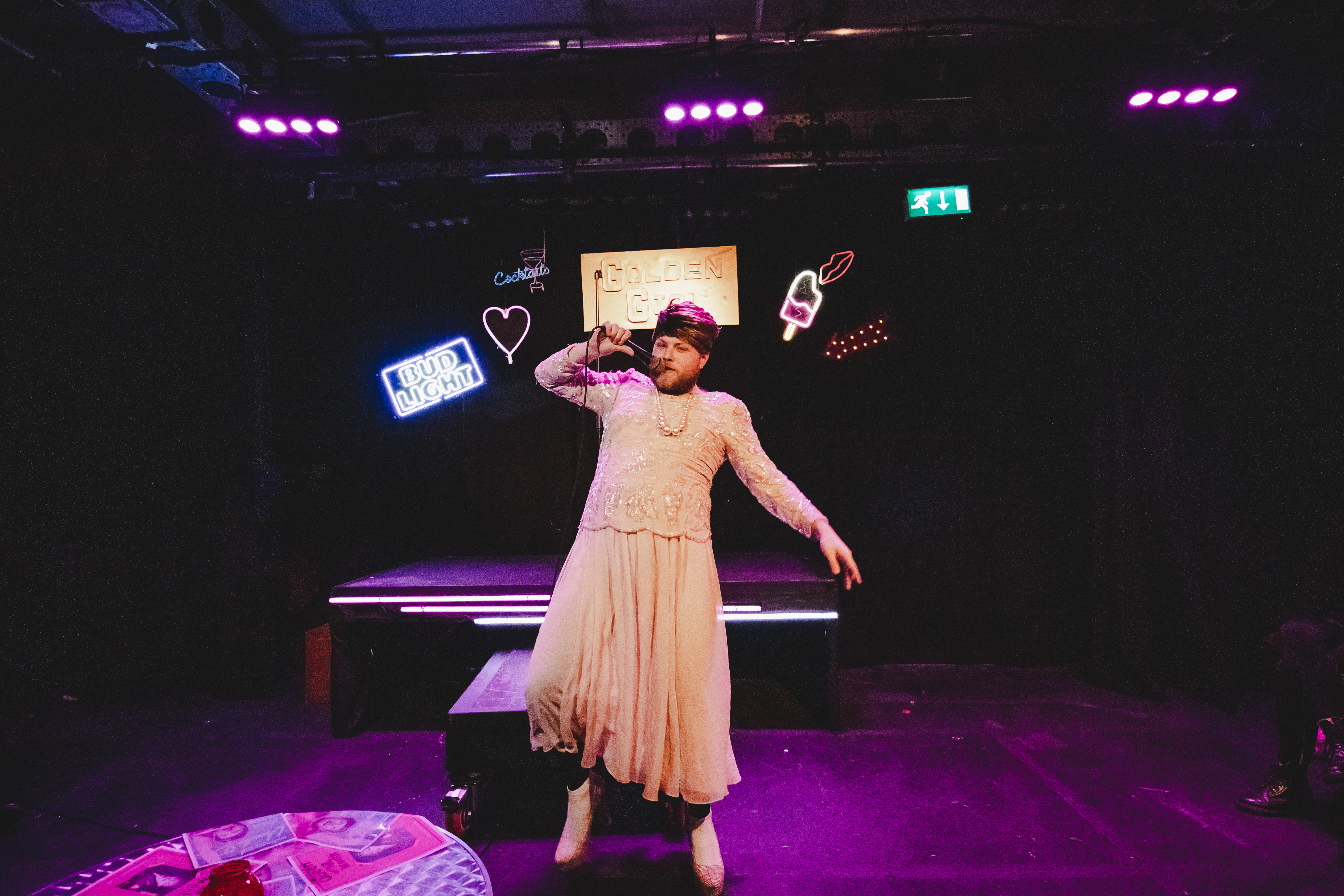 Call Me Vicky, Pleasance Theatre - courtesy of Fabio Santos (Ben Welch)