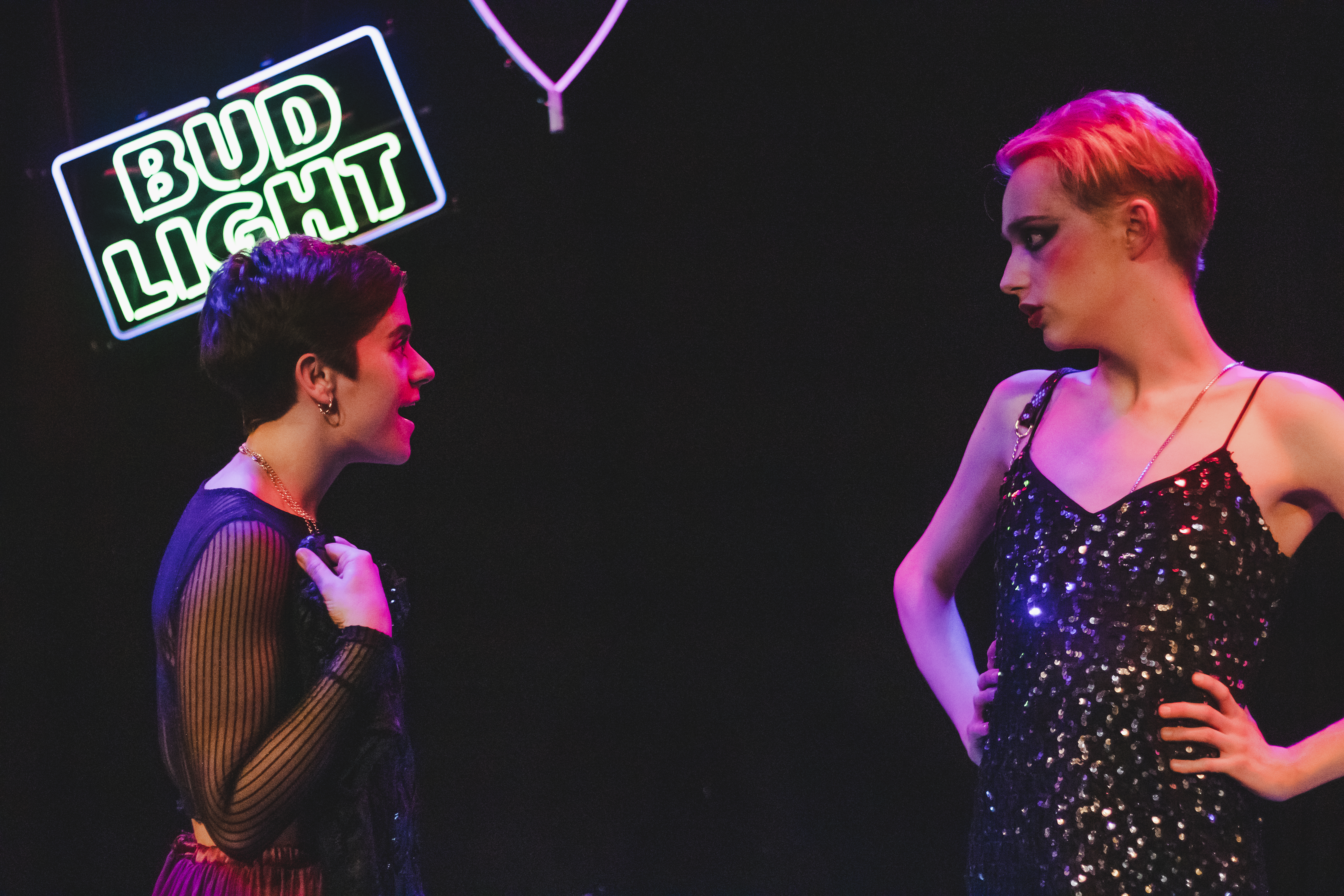 Call Me Vicky, Pleasance Theatre - courtesy of Fabio Santos (Nicola Bland and Matt Greenwood)