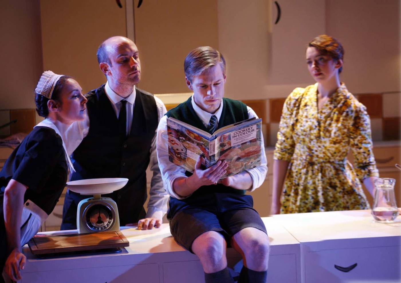 L-R-Marie-Lawrence-as-Joan-Jake-Ferretti-as-Josh-Giles-Cooper-as-Nigel-Slater-Lizzy-Muncey-as-Mum-c-Simon-Annand-1400x989