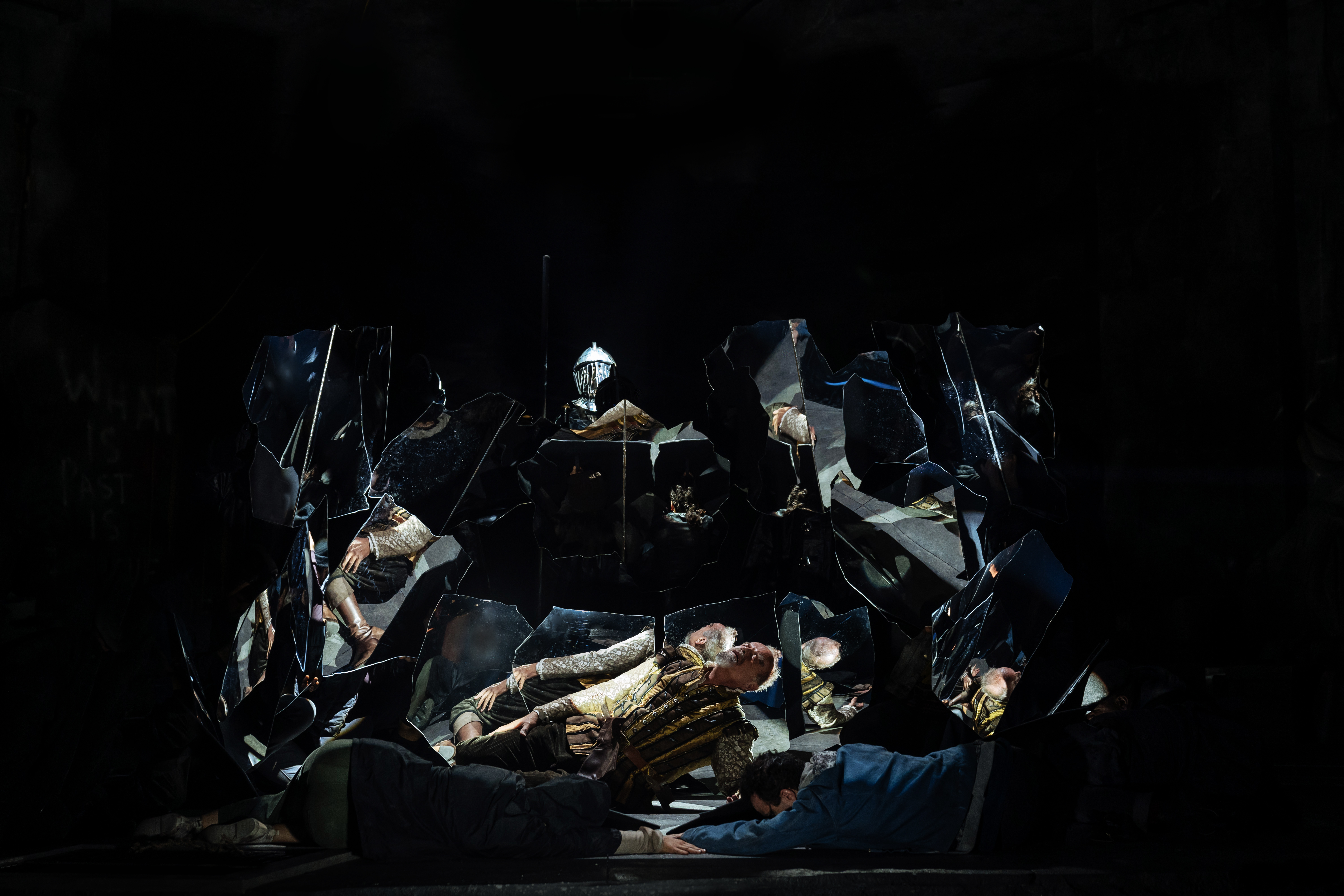 Kelsey Grammer and Man of La Mancha company members by Manuel Harlan