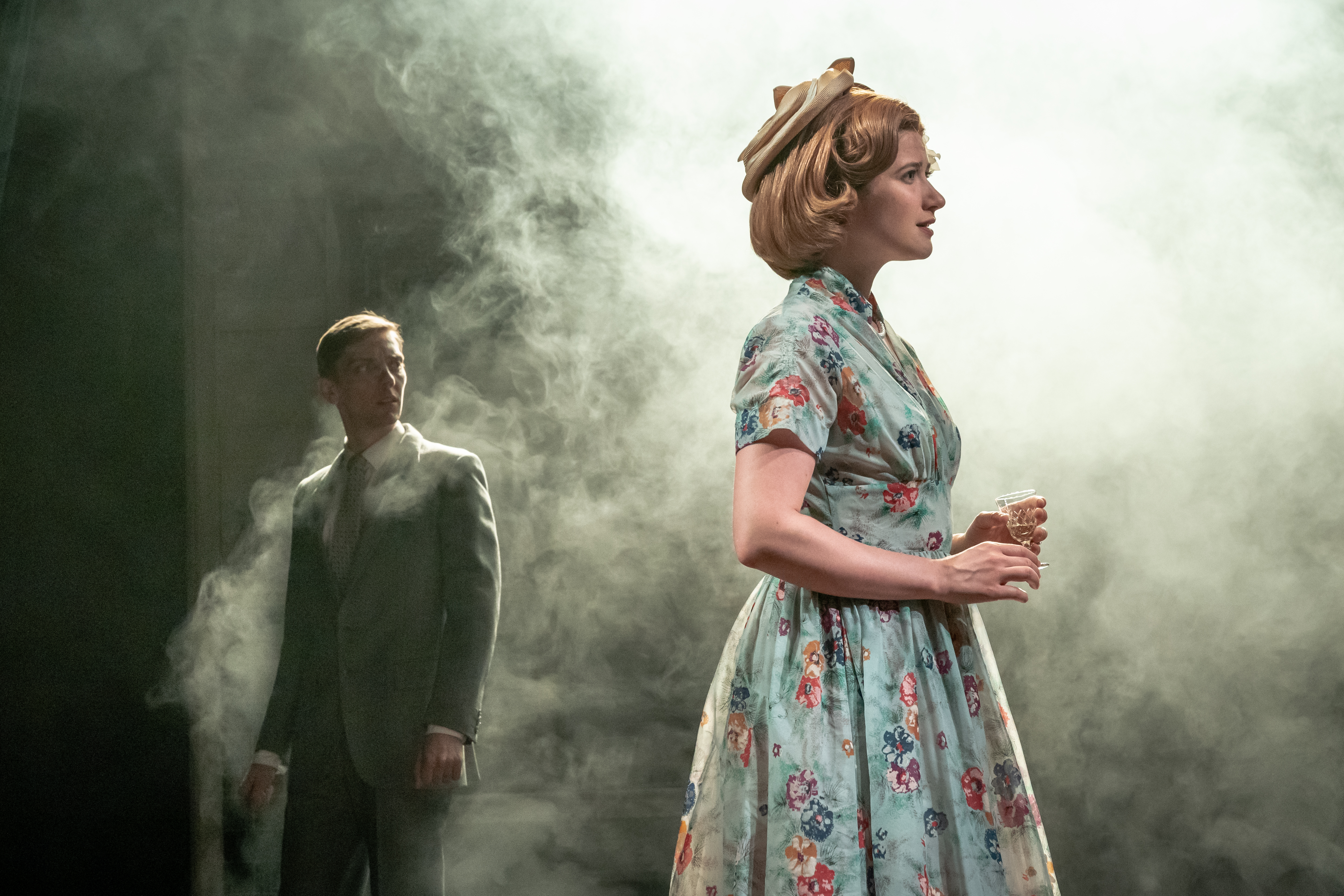 Joshua James and Karen Fishwick. Wife by Samuel Adamson. Photo by Marc Brenner. PROD-3541