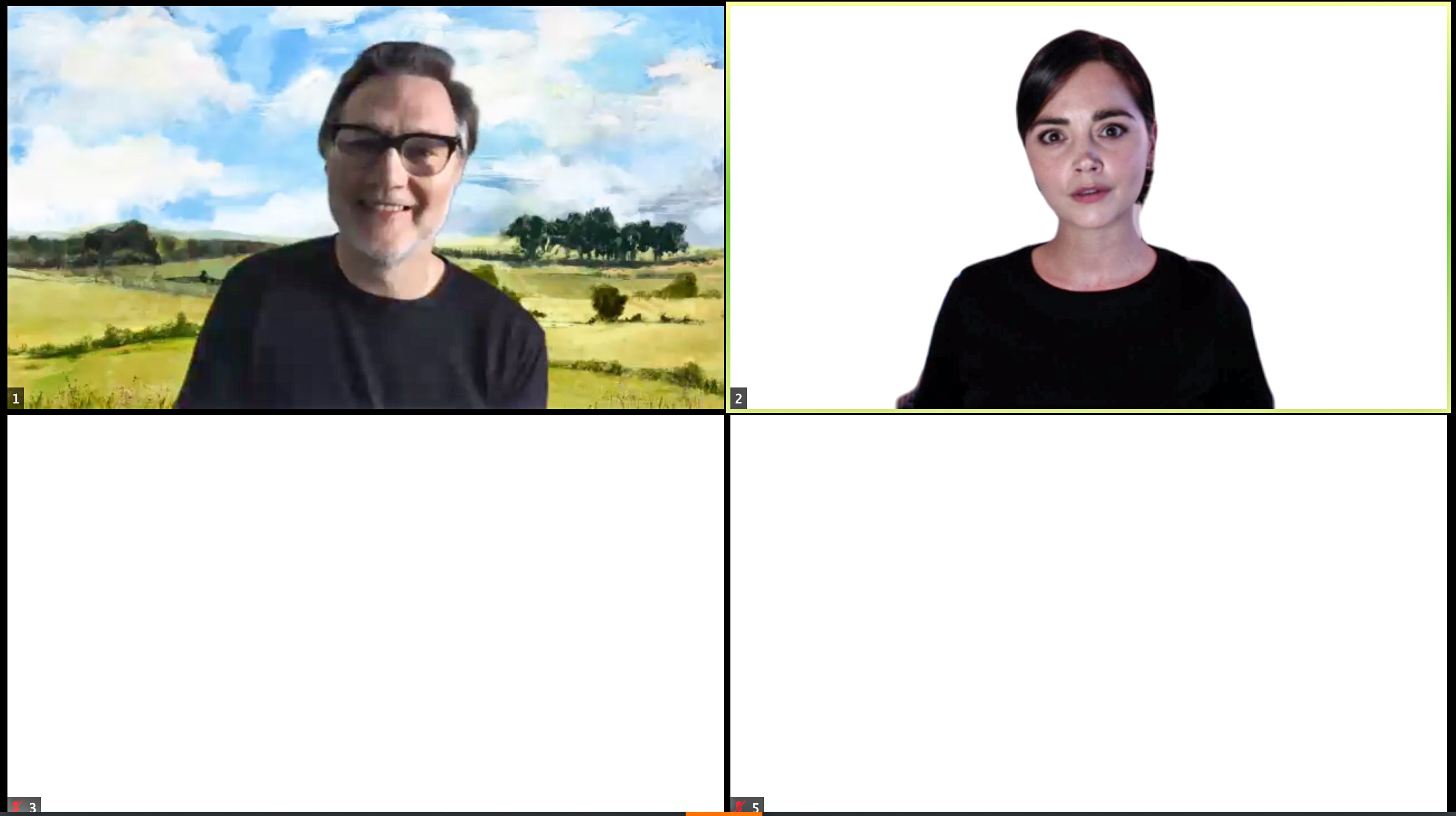 A Separate Peace 2 David Morrissey and Jenna Coleman